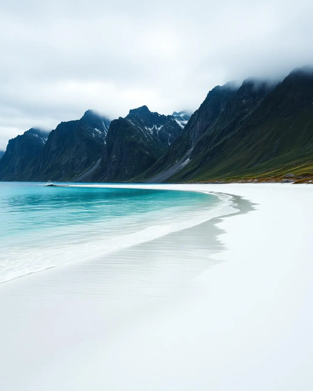 Myrland strand i Lofoten